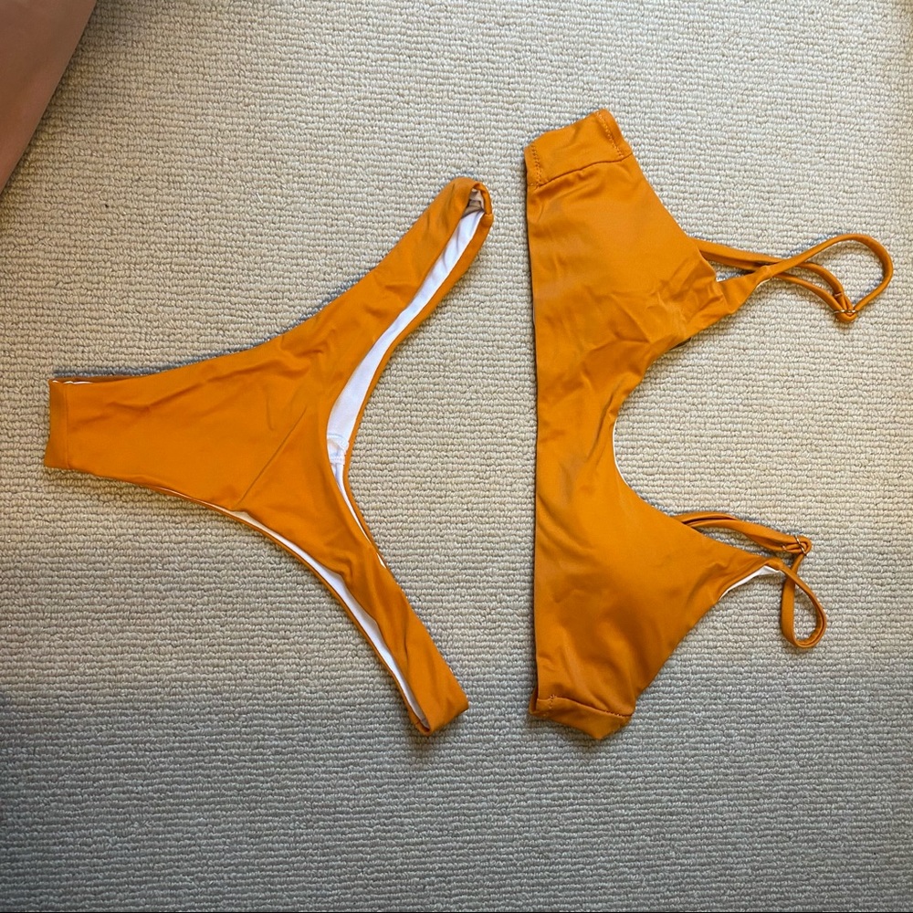 Burnt Orange 2-Piece Set (High Waisted)
